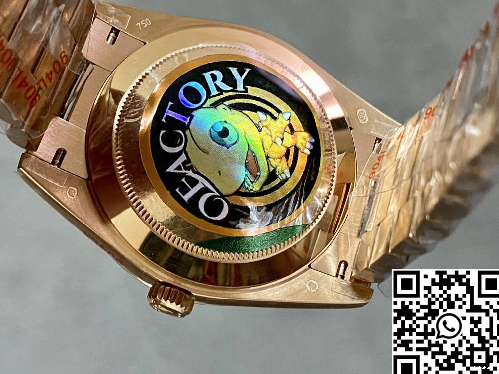 Dial Black M228235-0045 Diamond Factory Day Rolex Gold v5 Rose Date QF Hourmarker Steel Tungsten 0216